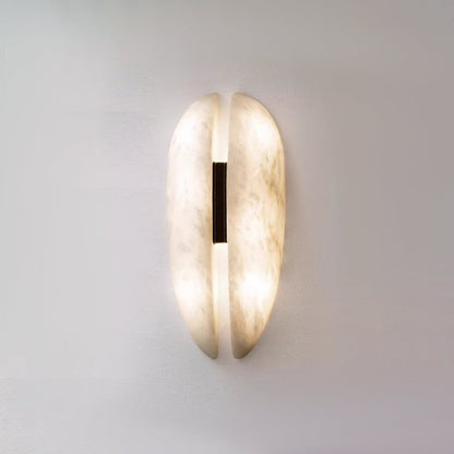 Sculptural Alabaster Wall Light