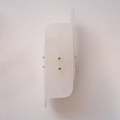 Sculptural Alabaster Wall Light