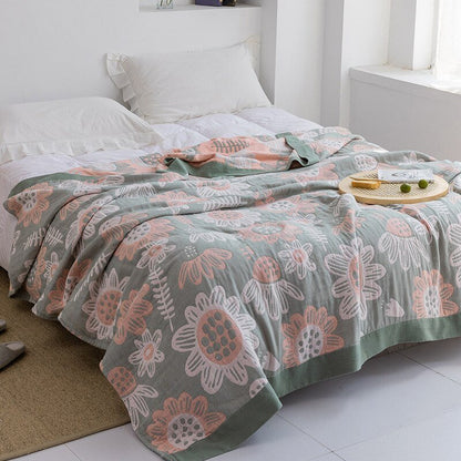 Premium Cotton Blanket with Elegant Design