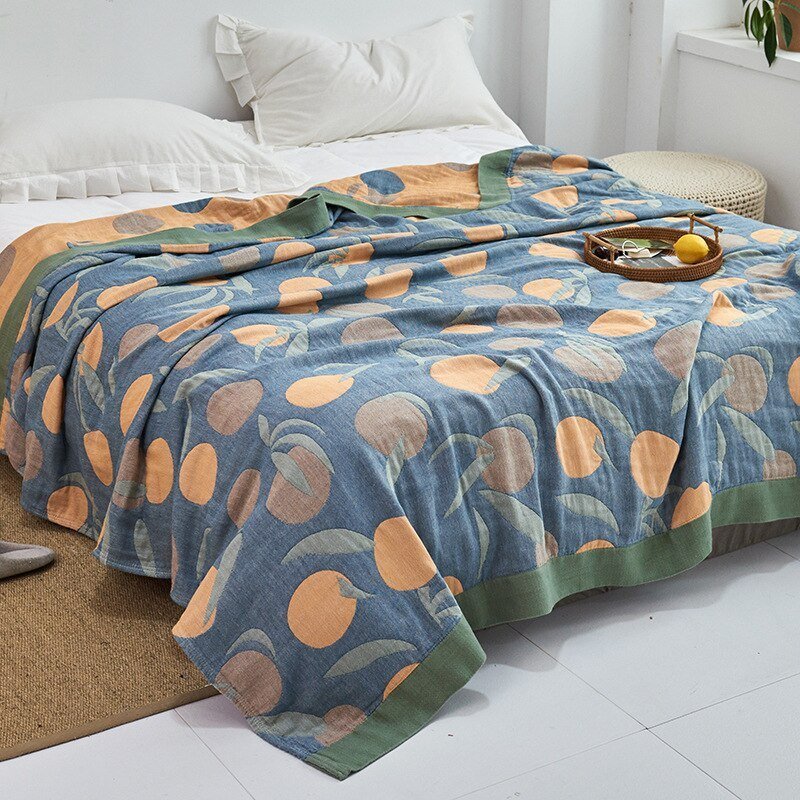 Premium Cotton Blanket with Elegant Design