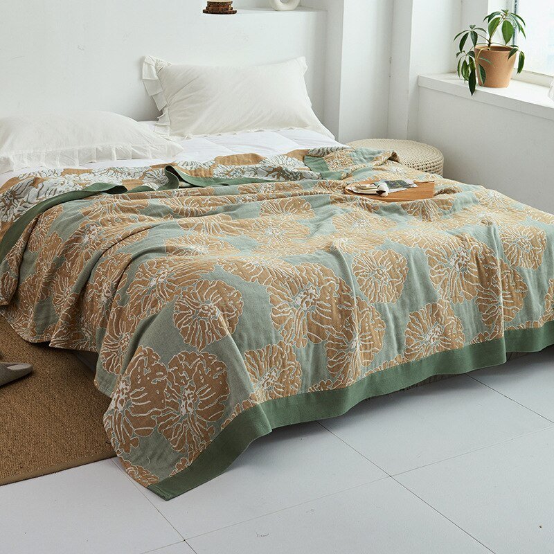 Premium Cotton Blanket with Elegant Design