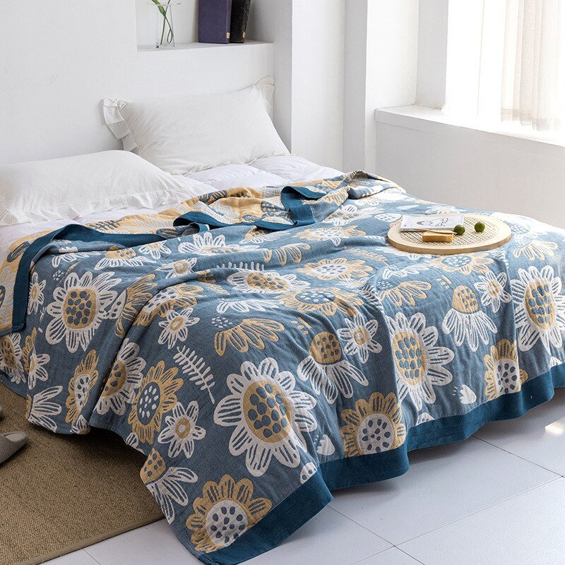 Premium Cotton Blanket with Elegant Design