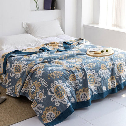 Premium Cotton Blanket with Elegant Design