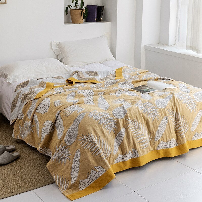 Premium Cotton Blanket with Elegant Design