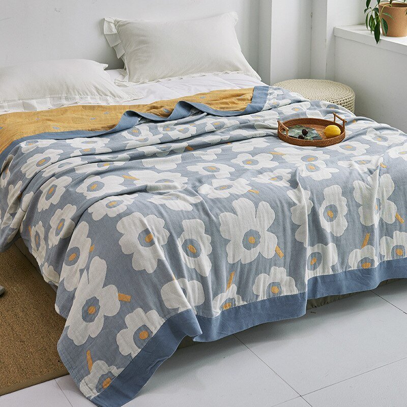 Premium Cotton Blanket with Elegant Design