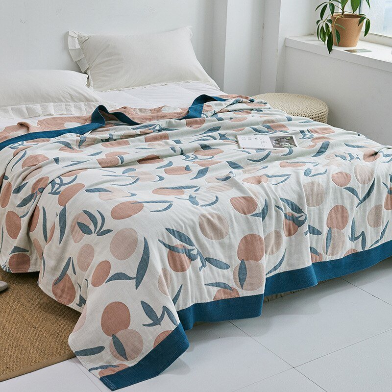 Premium Cotton Blanket with Elegant Design