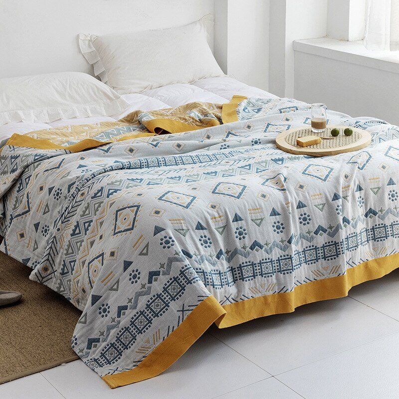 Premium Cotton Blanket with Elegant Design