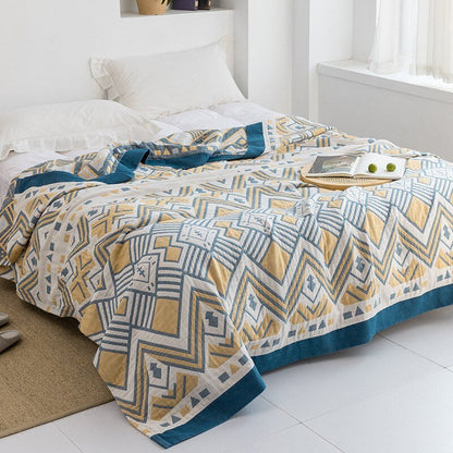Premium Cotton Blanket with Elegant Design