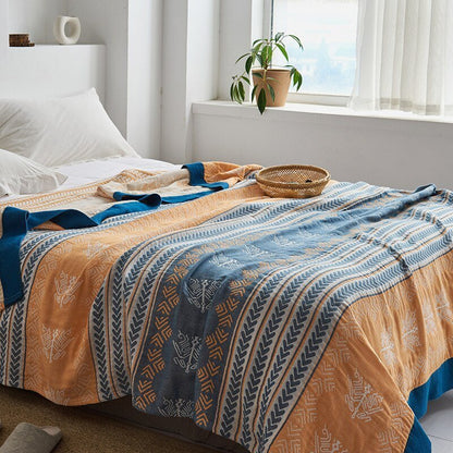 Premium Cotton Blanket with Elegant Design