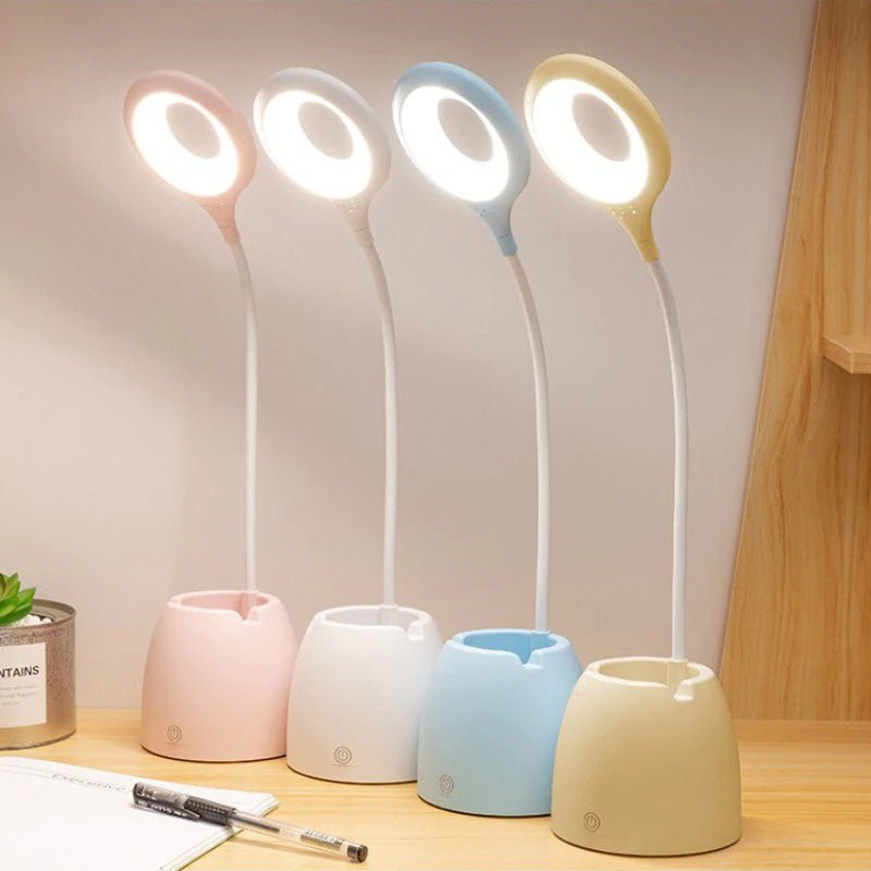 Kids Table Lamp with Phone Holder