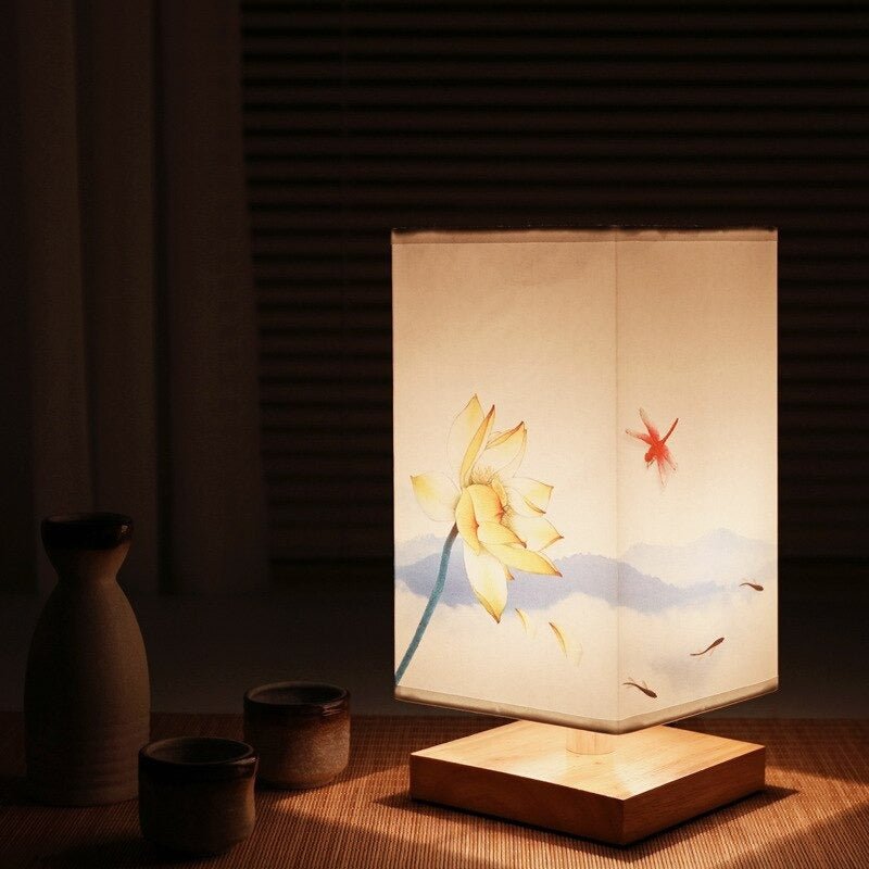 Japanisch-Skandinavische LED Tischlampe-Aster Selection