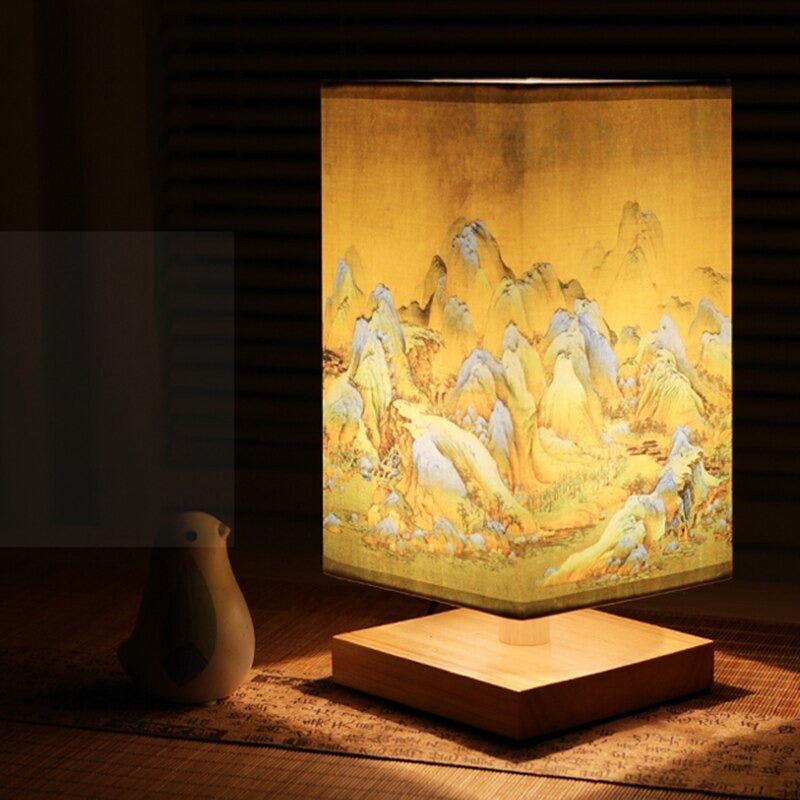 Japanisch-Skandinavische LED Tischlampe-Aster Selection