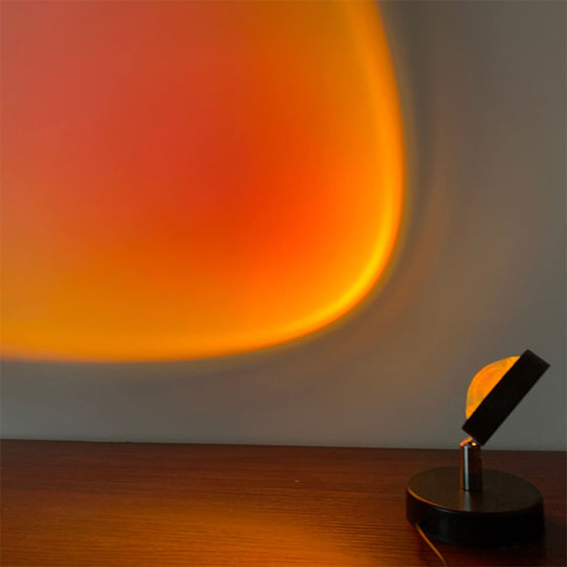 SunsetGlow Retro Tischlampe-Aster Selection
