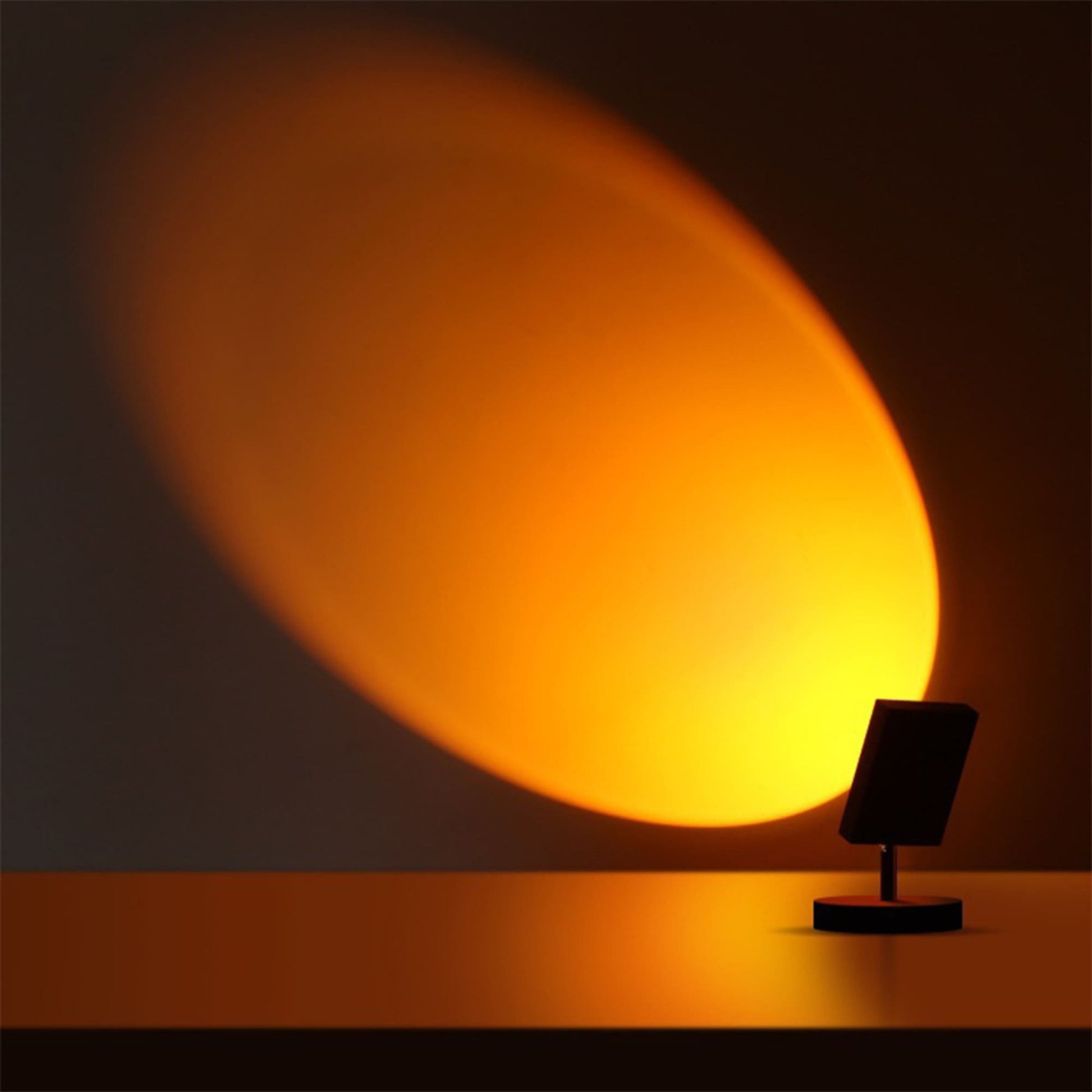 SunsetGlow Retro Tischlampe-Aster Selection