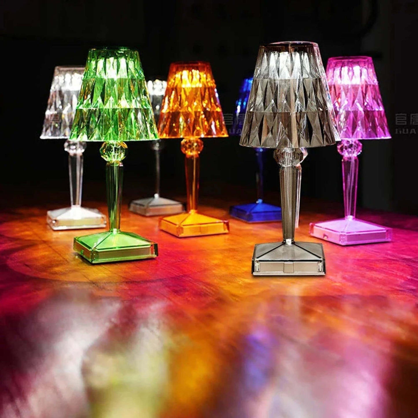 Crystal-look LED Table Lamp