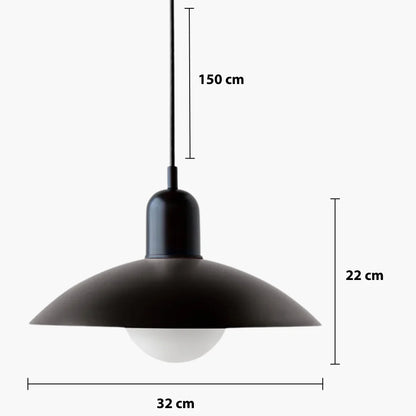 Modern pendant light with color design