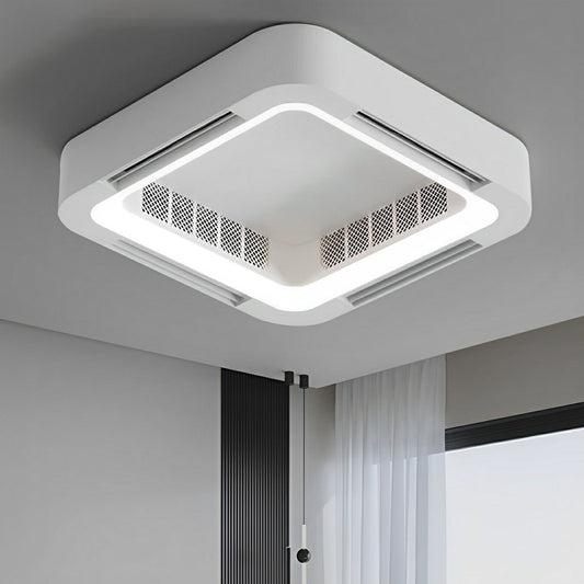 Modern Bladeless LED Ceiling Fan Light