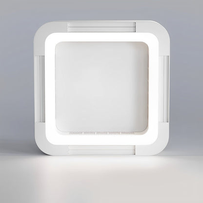 Modern Bladeless LED Ceiling Fan Light