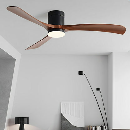 Modern Nordic LED Ceiling Fan Light