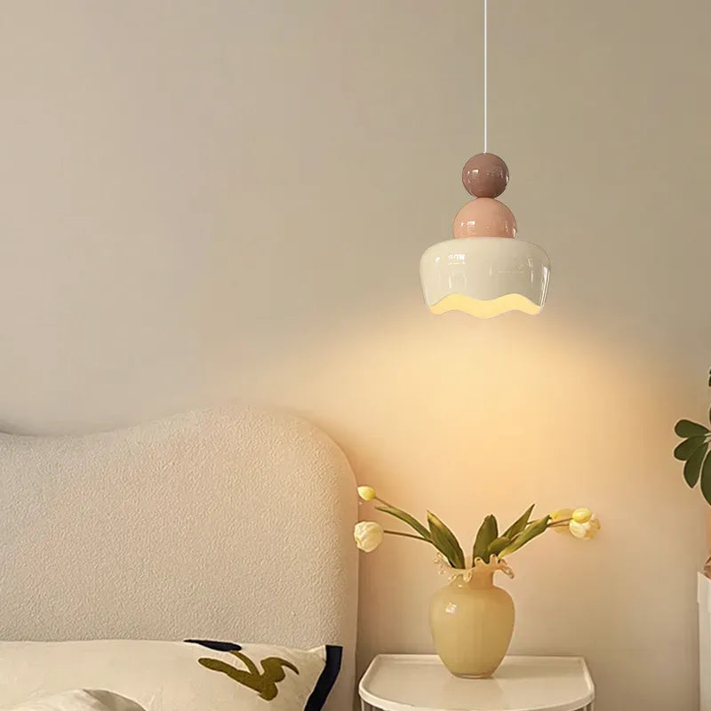 French Cream Pendant Light
