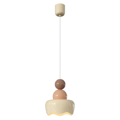 French Cream Pendant Light