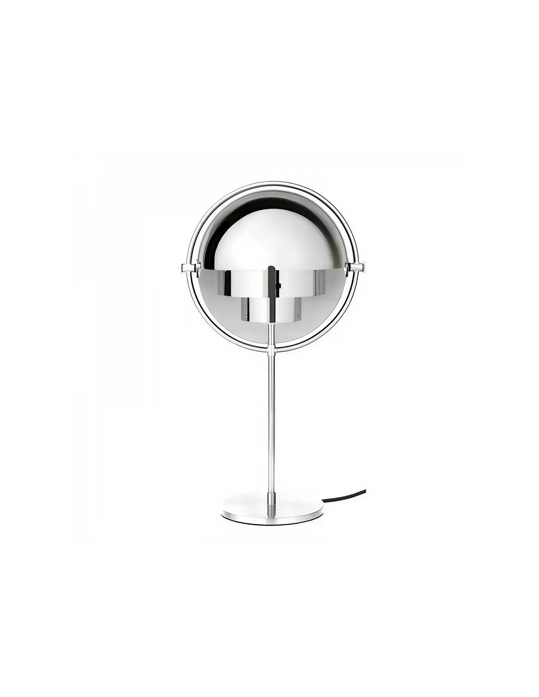 Multi-light sculptural metal table lamp