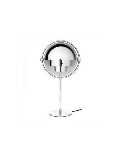 Multi-light sculptural metal table lamp