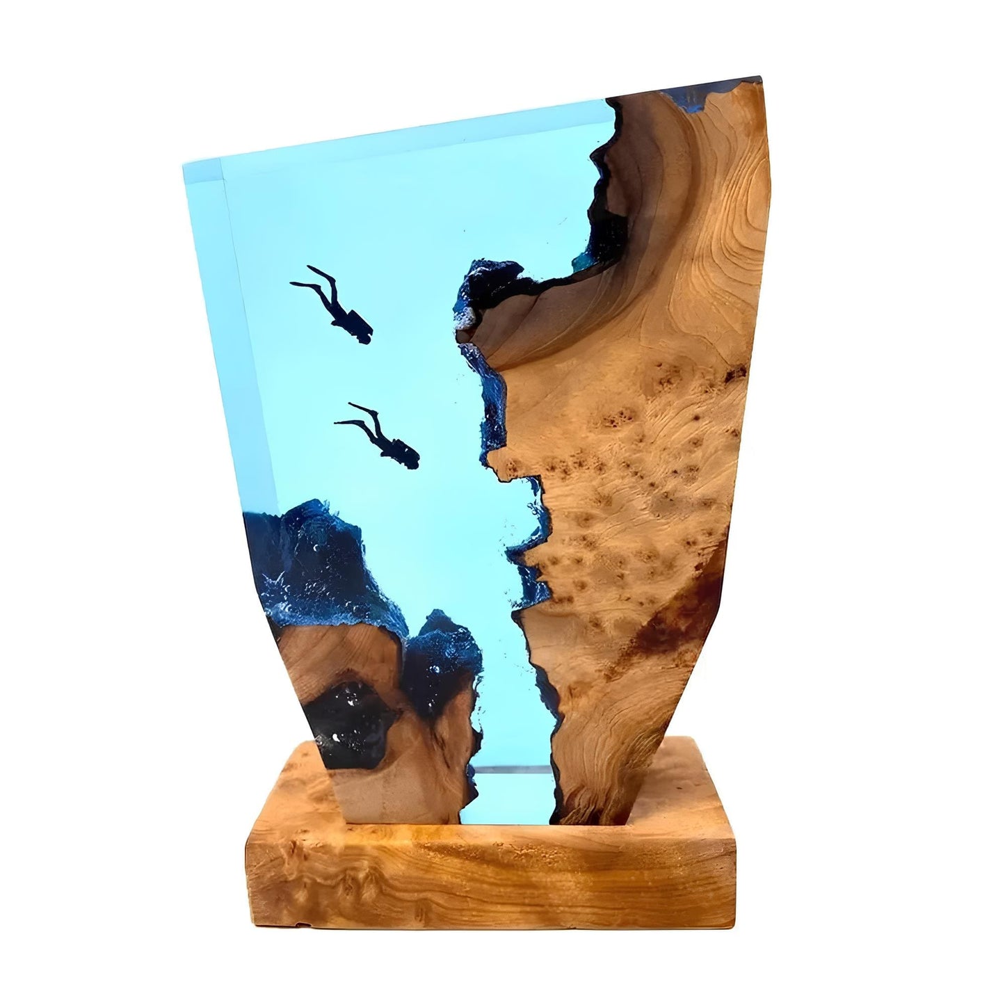 Artful Ocean Table Lamp