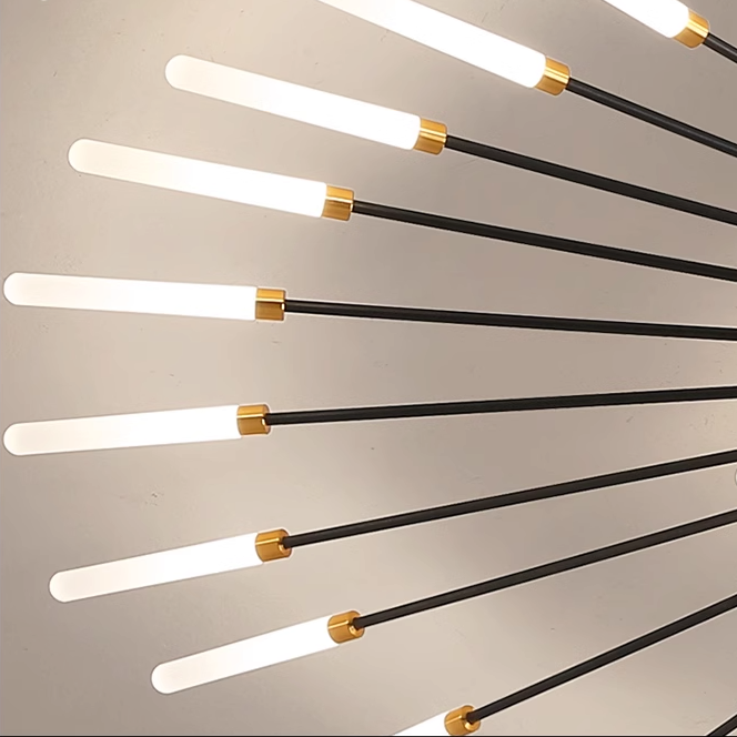 Modern Ceiling Light in Fireworks Look – Decorative Lighting with LED Technology