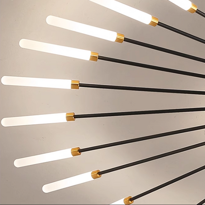 Modern Ceiling Light in Fireworks Look – Decorative Lighting with LED Technology
