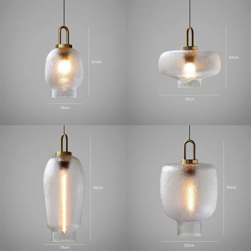 Frosted Glass Pendant Light