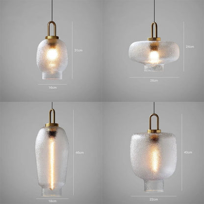 Frosted Glass Pendant Light