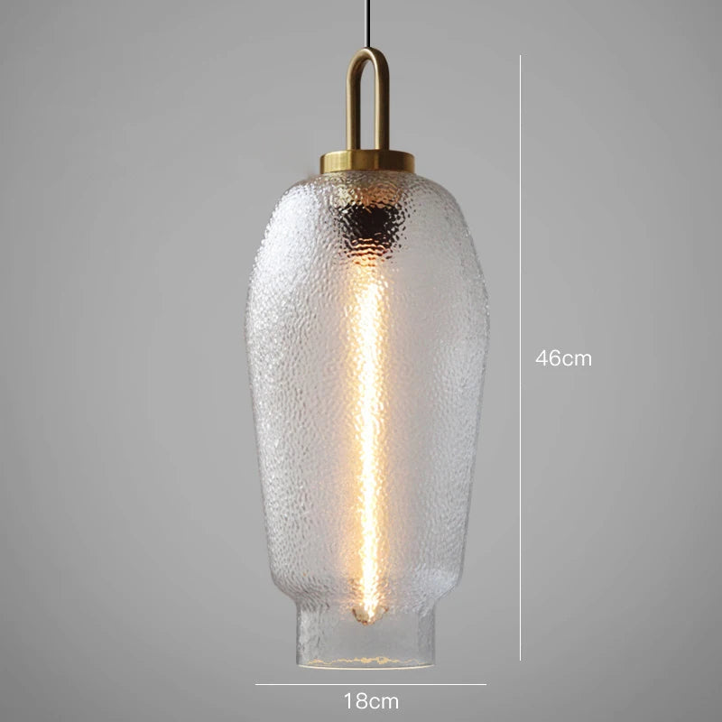 Frosted Glass Pendant Light