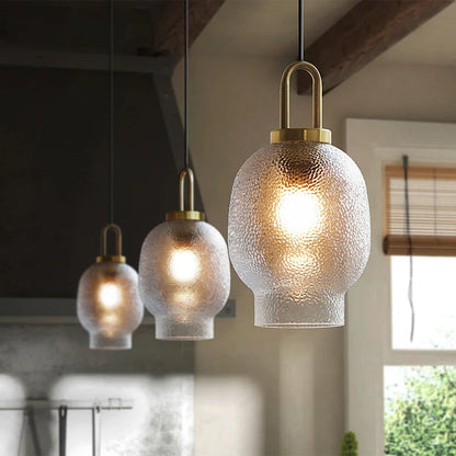 Frosted Glass Pendant Light