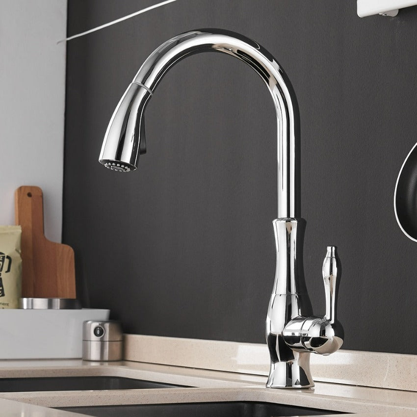 Modern Pull-out Kitchen Faucet