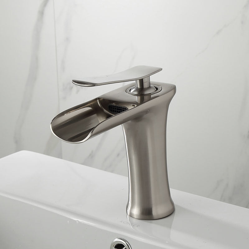 Modern Waterfall Bathroom Faucet – Style & Elegance
