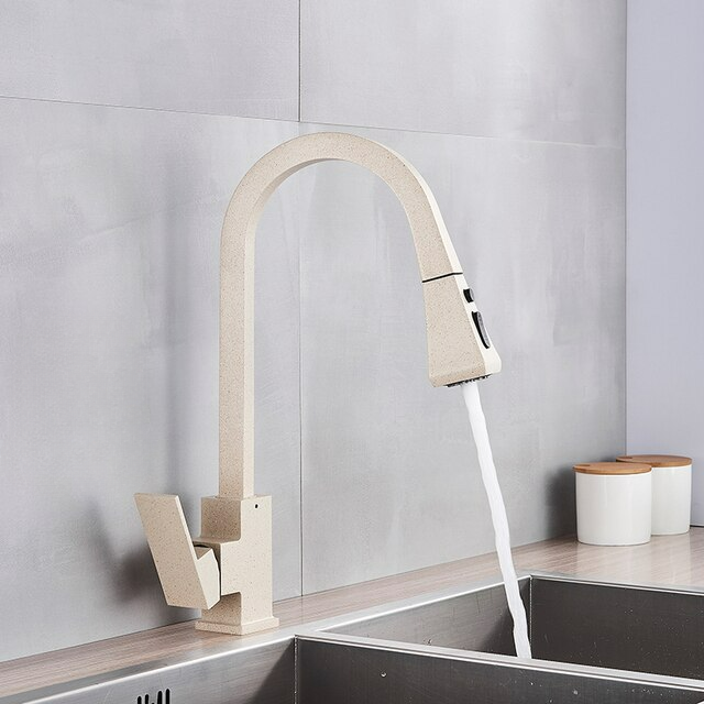 Modern Retractable Kitchen Faucet