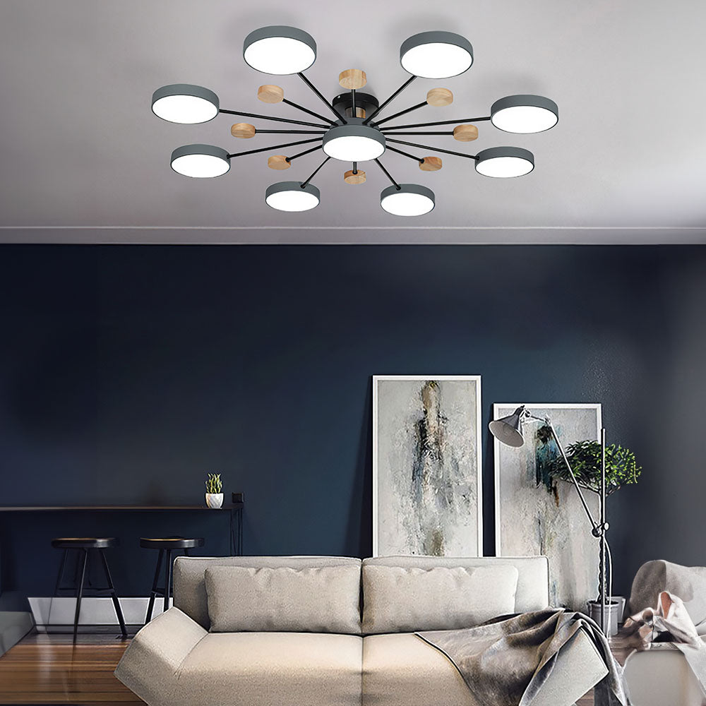 Modern LED Flower Ceiling Light