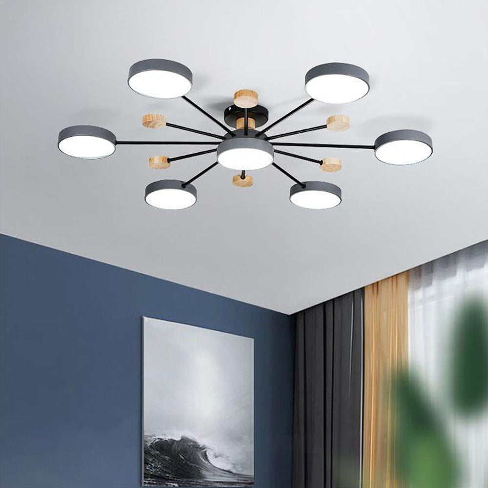 Modern LED Flower Ceiling Light