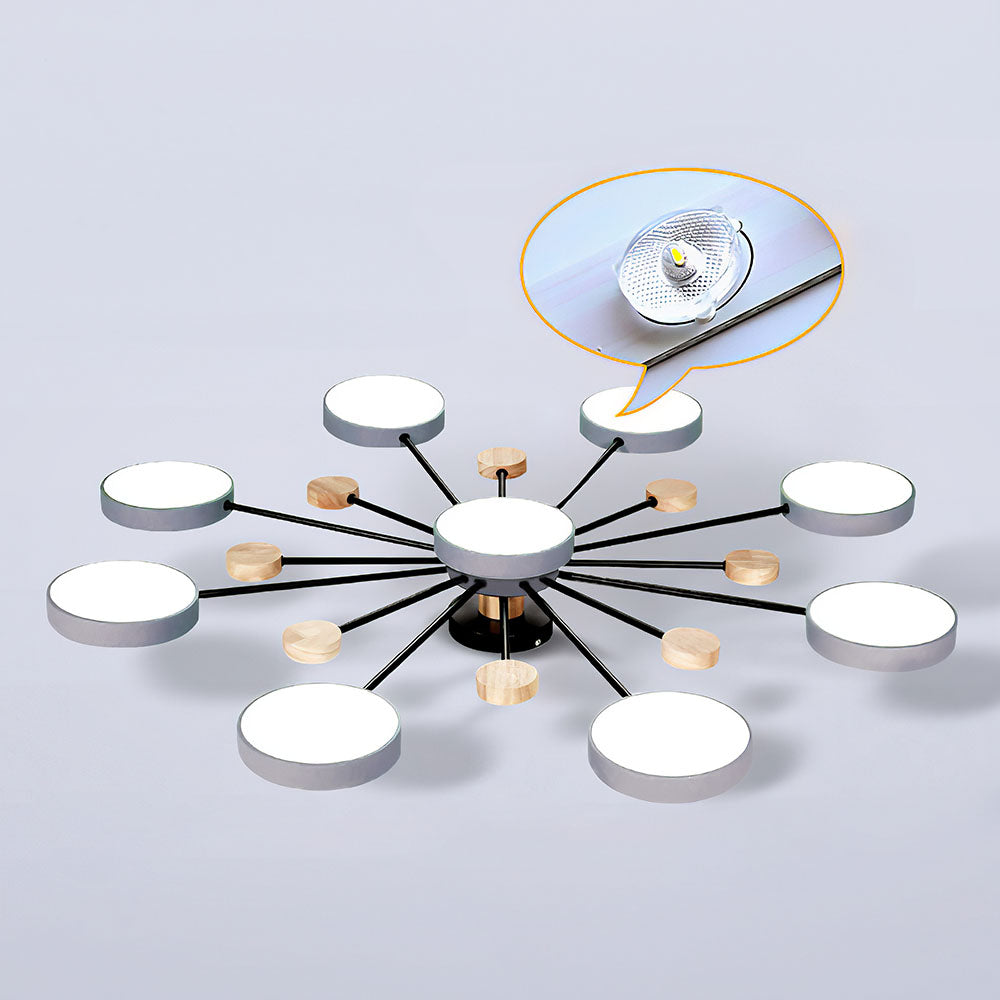 Modern LED Flower Ceiling Light