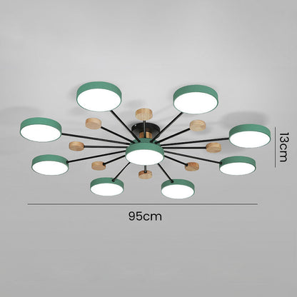 Modern LED Flower Ceiling Light