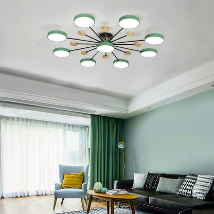 Modern LED Flower Ceiling Light