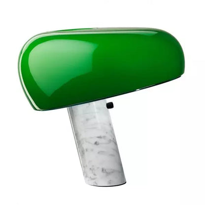 Iconic table lamp with marble base