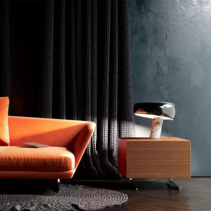 Iconic table lamp with marble base