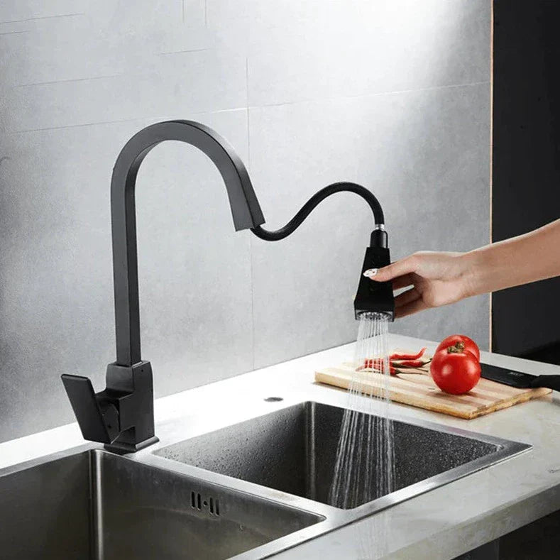 Modern Retractable Kitchen Faucet