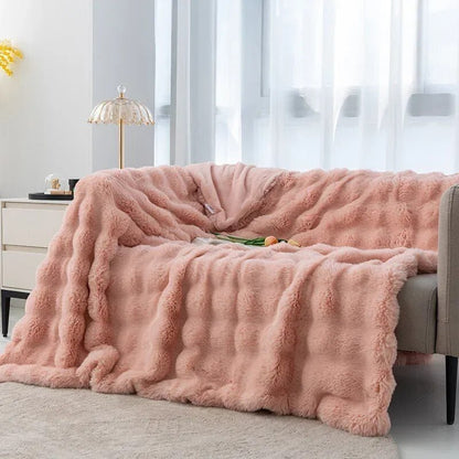 Fluffy Winter Blanket for Coziness
