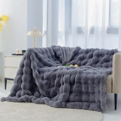 Fluffy Winter Blanket for Coziness