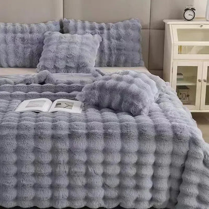 Fluffy Winter Blanket for Coziness