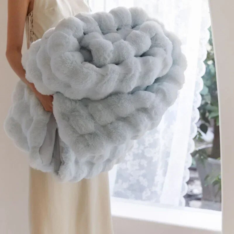 Fluffy Winter Blanket for Coziness