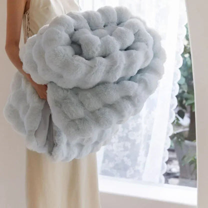 Fluffy Winter Blanket for Coziness